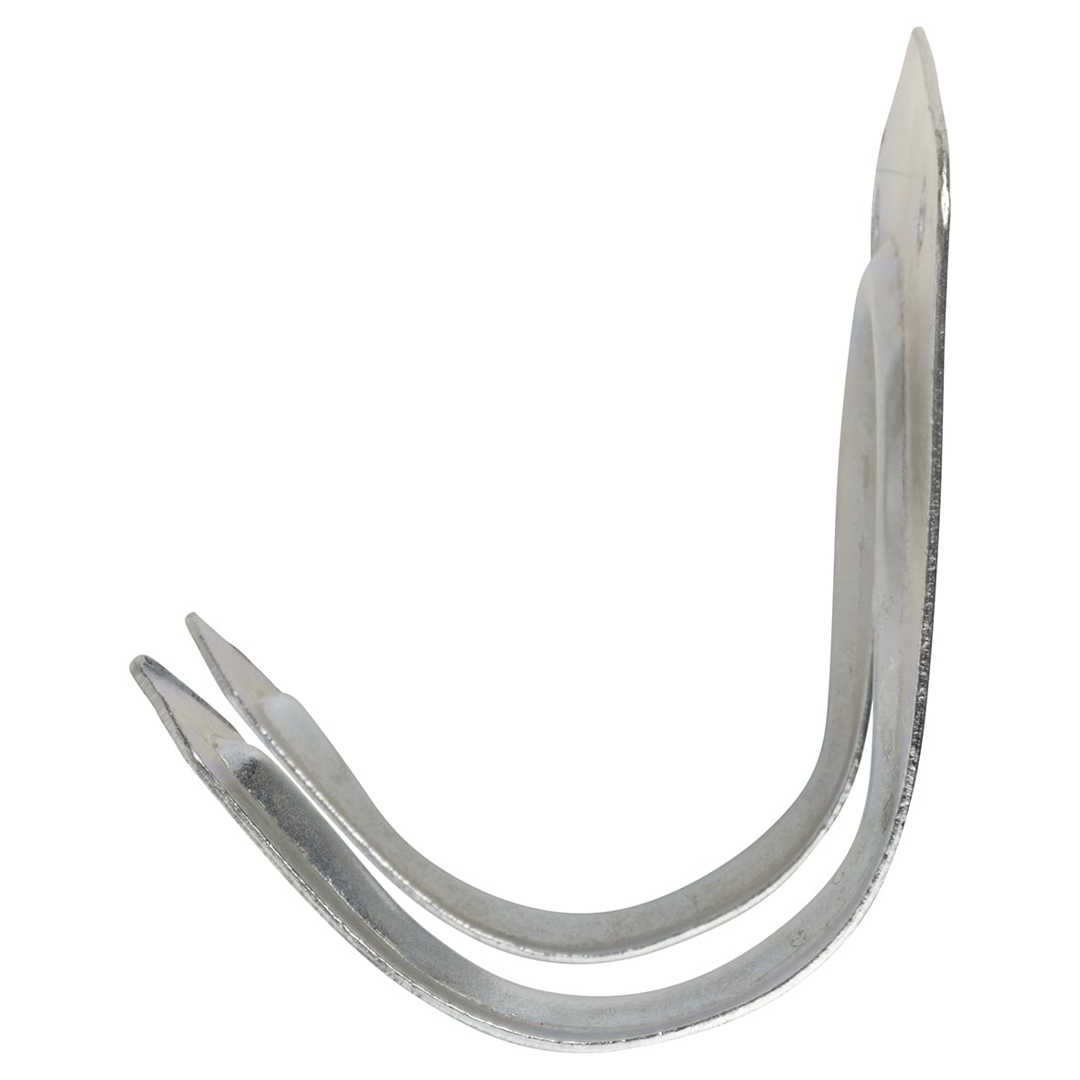 Metal Garage and Shed Double Storage Hook - 45mm Depth - Galvanised - Pack of 2 - view 2