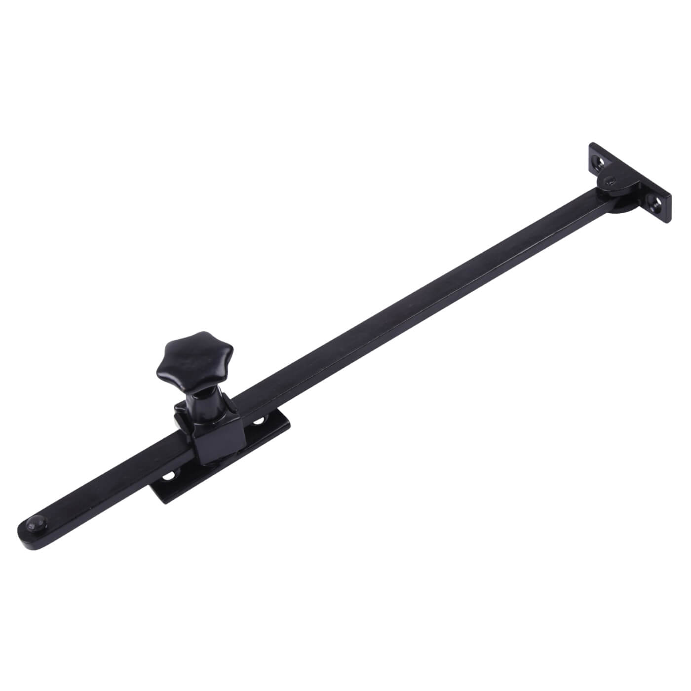Sliding Casement Window Stay - 12"/304mm Length - Black - view 2