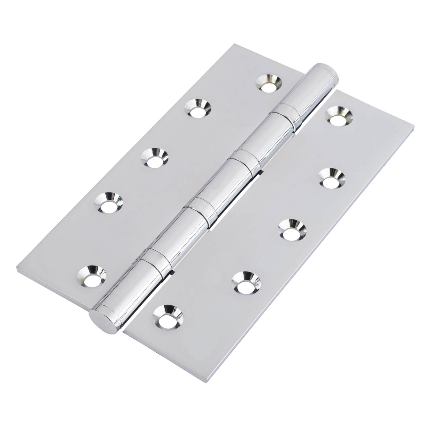 Performance Ball Bearing Butt Door Hinge - 127 x 89 x 4mm - Polished Chrome - Pair - view 2