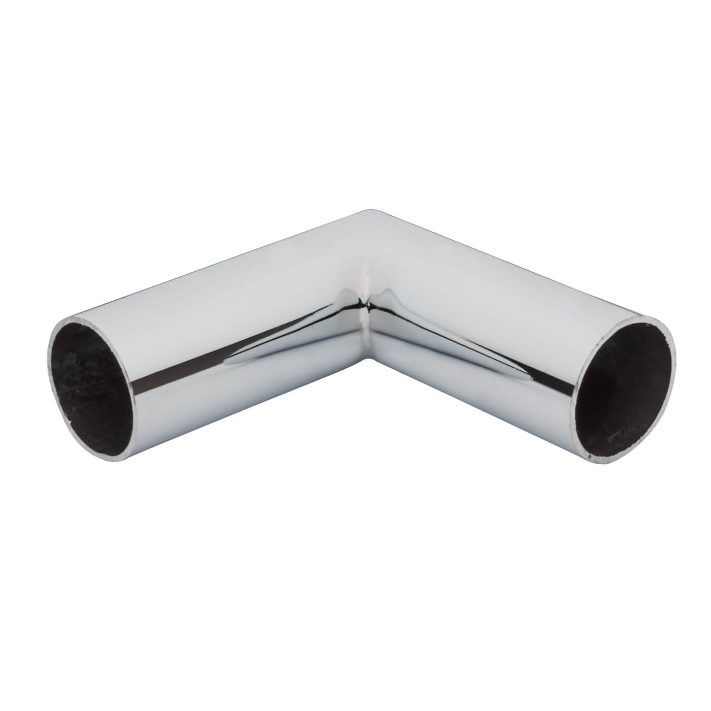 38mm Solid Brass 90° Mitred Elbow - Polished Chrome - view 2