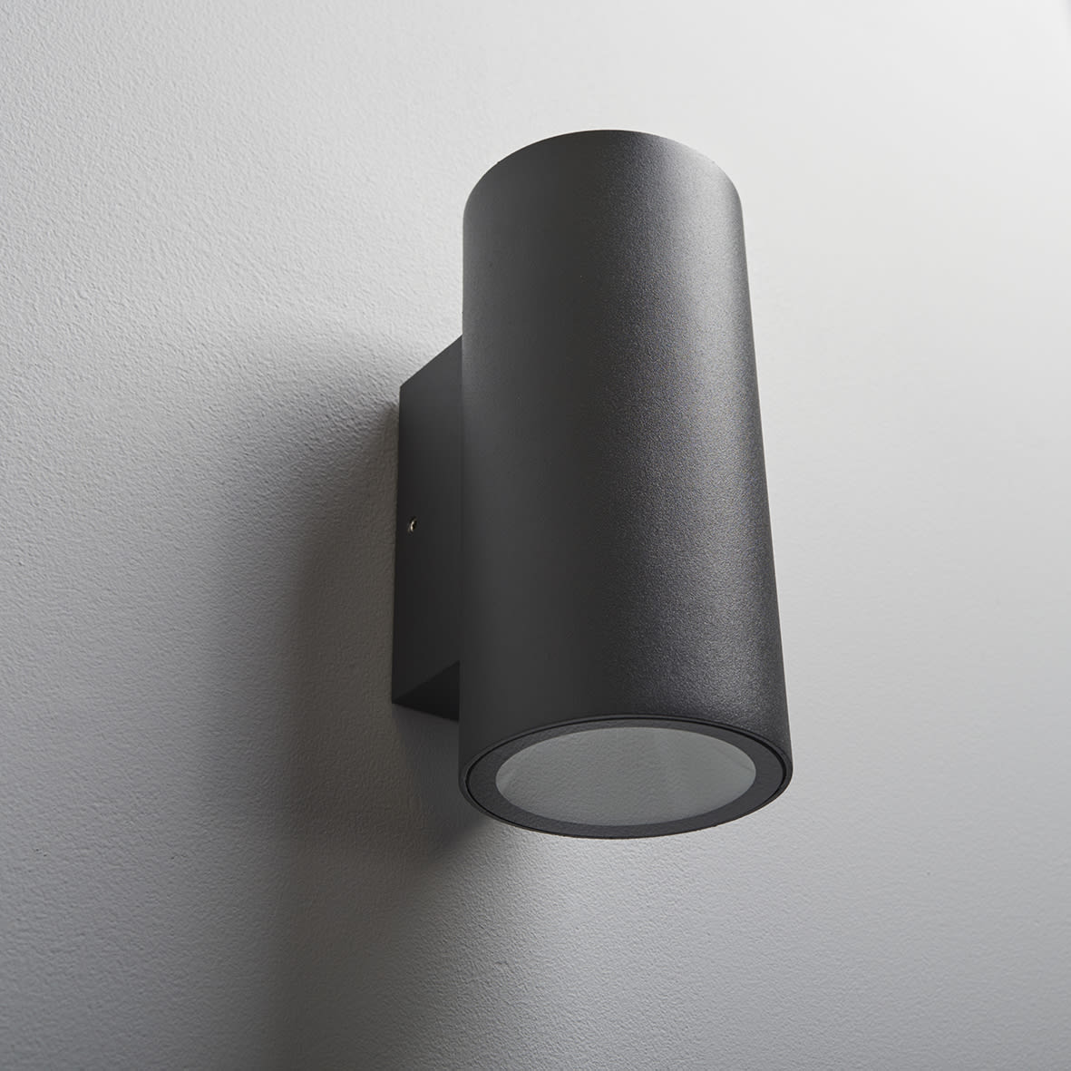 6W LED Outdoor Up & Down Wall Light - - 3000K Warm White - Anthracite - view 3