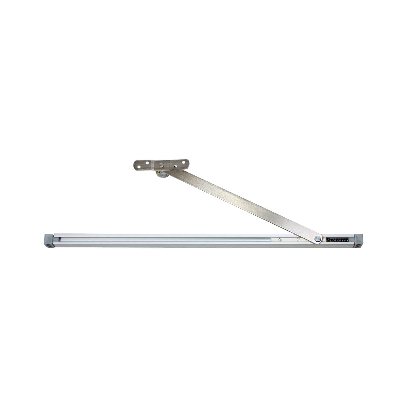 Surface Mounted Friction Limiting Stay - Satin Stainless Steel - view 2