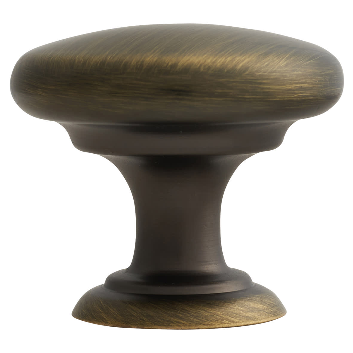 Crofts & Assinder Monmouth Round Cabinet Knob - 32mm Diameter - American Bronze - view 2