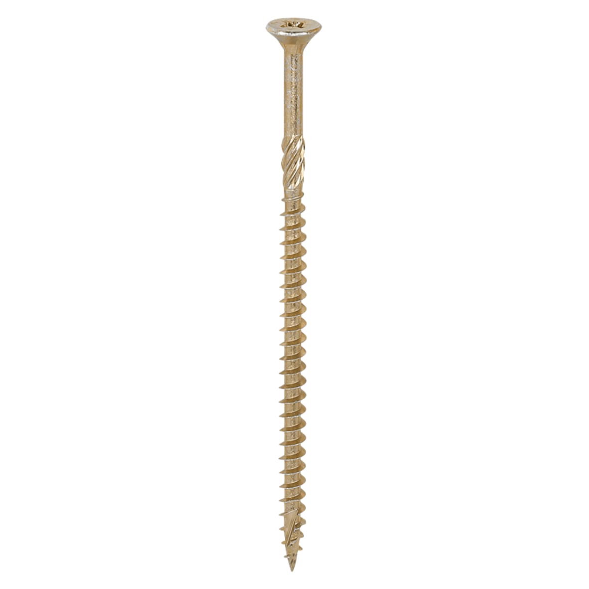 C2 Strong-Fix Pozi Double Countersunk Twin-Cut Wood Screws Tub - 5.0 x 100mm - Pack of 300 - view 2
