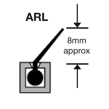 ARL Stop Seal - 2100mm Length - Satin Anodised Aluminium - view 2