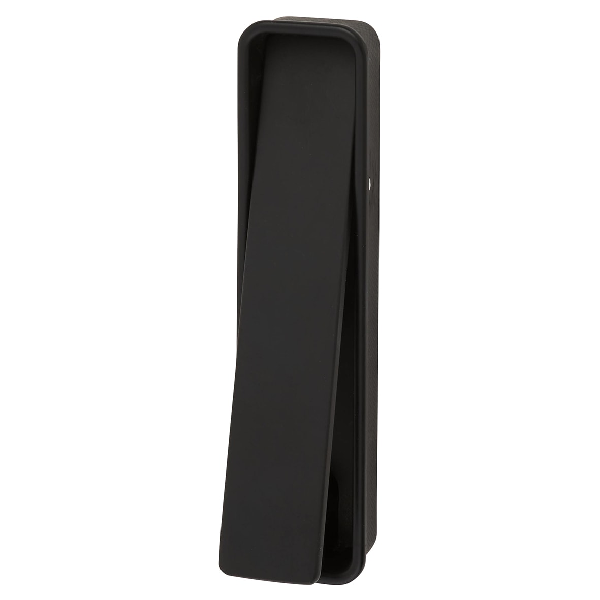Frome Rectangular Flush Cabinet Pull Handle - 99 x 24mm - Matt Black - view 2