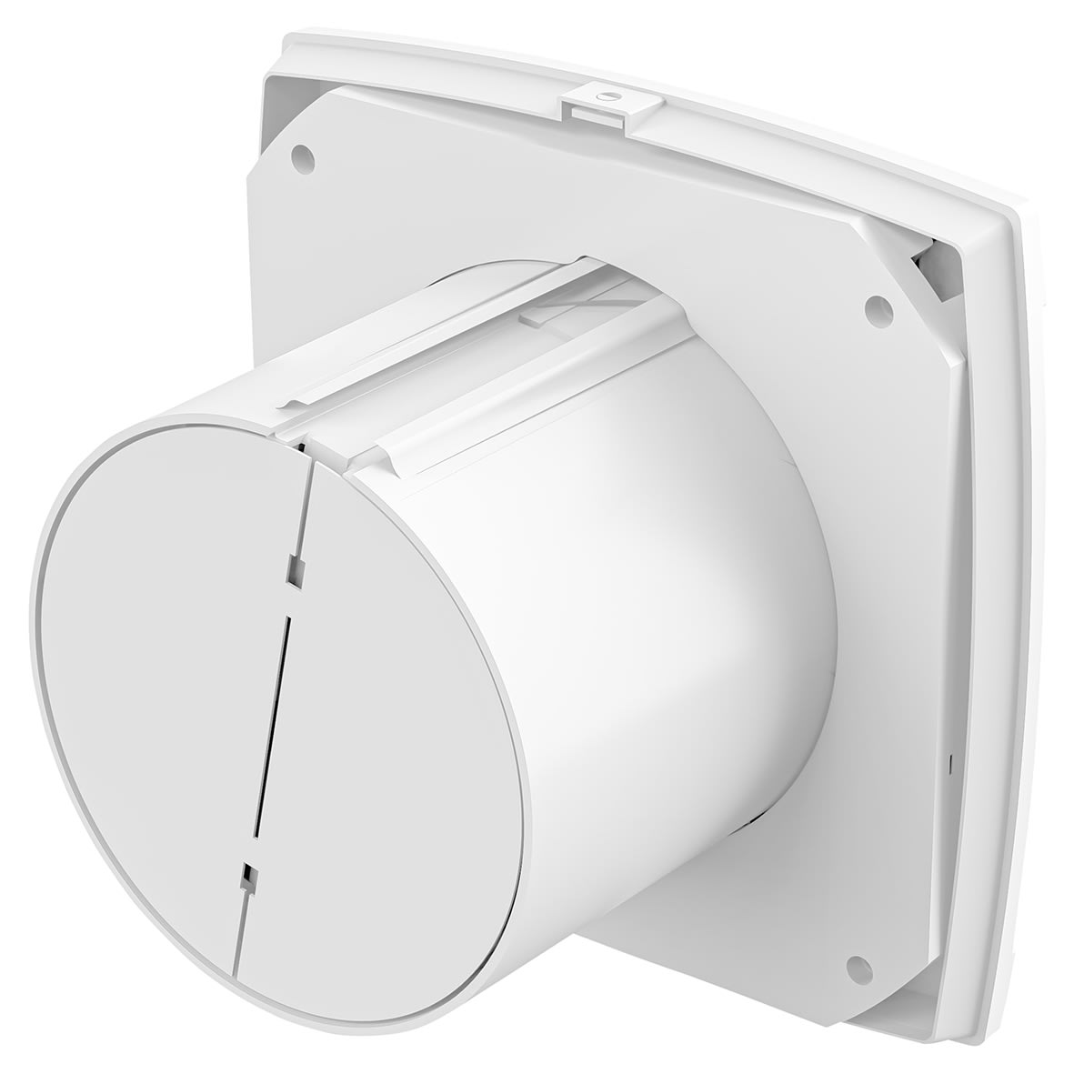 Helix Air EVEHA100TH001 Bathroom Extractor Fan with Humidity & Timer - White - view 4