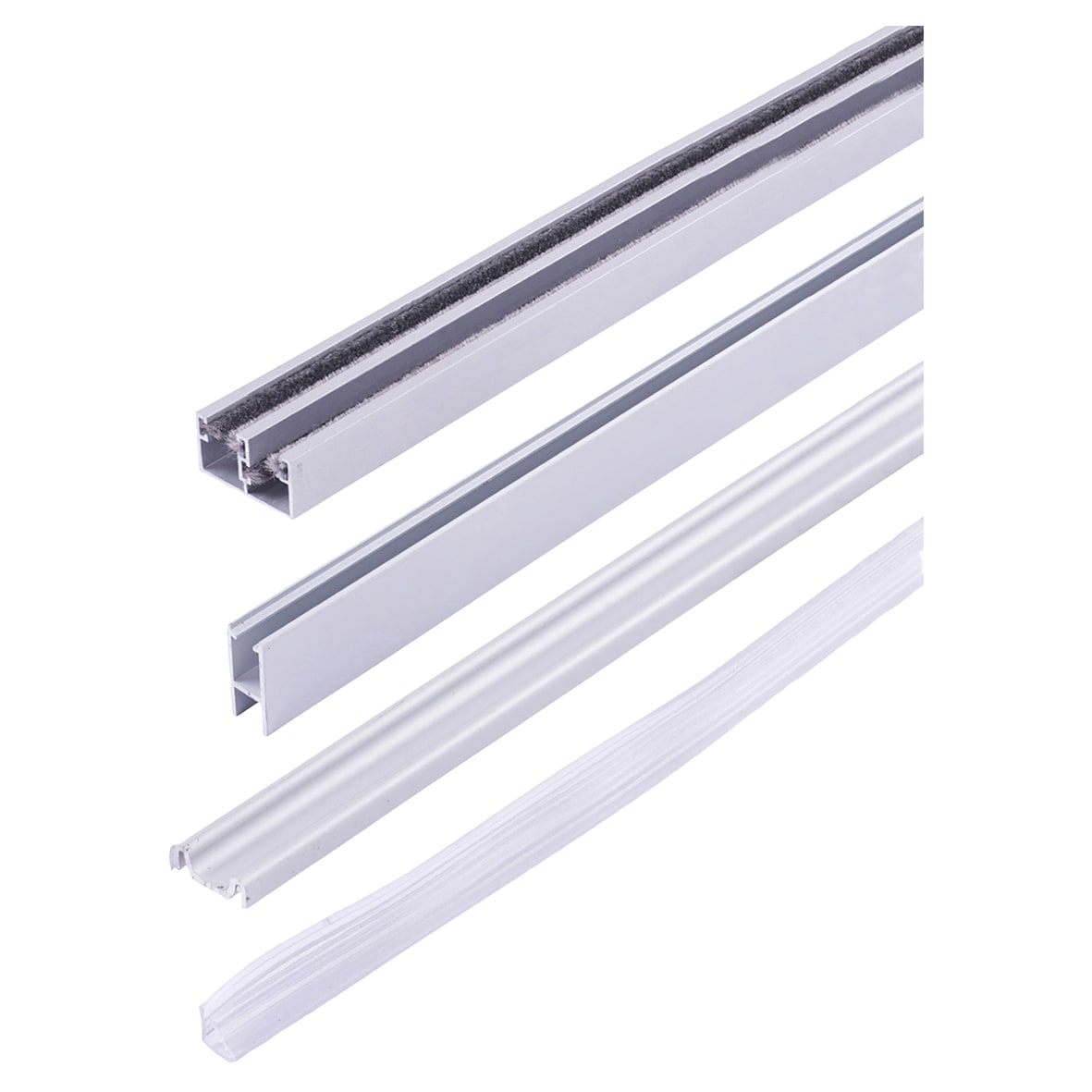 Supra Standard Glass Sliding Door Kit - 2500mm Track - 6-8mm Glass - 25kg Max Door Weight - view 3