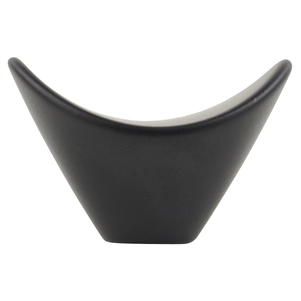 Calyx Oval Cabinet Knob - 40 x 30mm - Matt Black - view 2