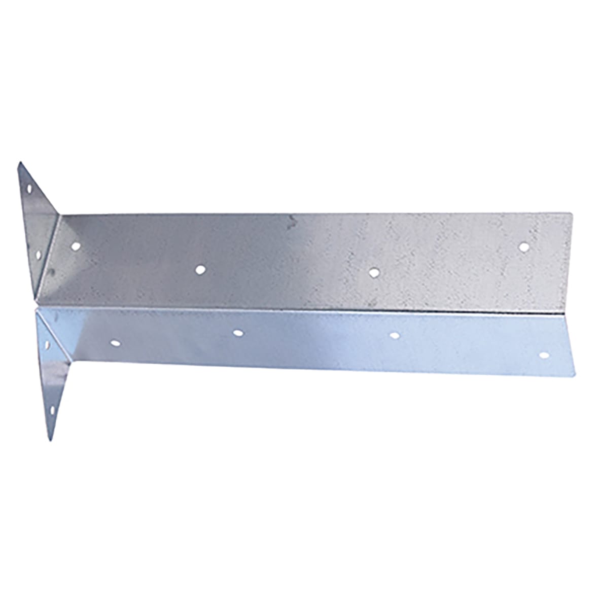 Fence Panel Arris Rail Bracket - 225 x 65mm - Galvanised - view 3