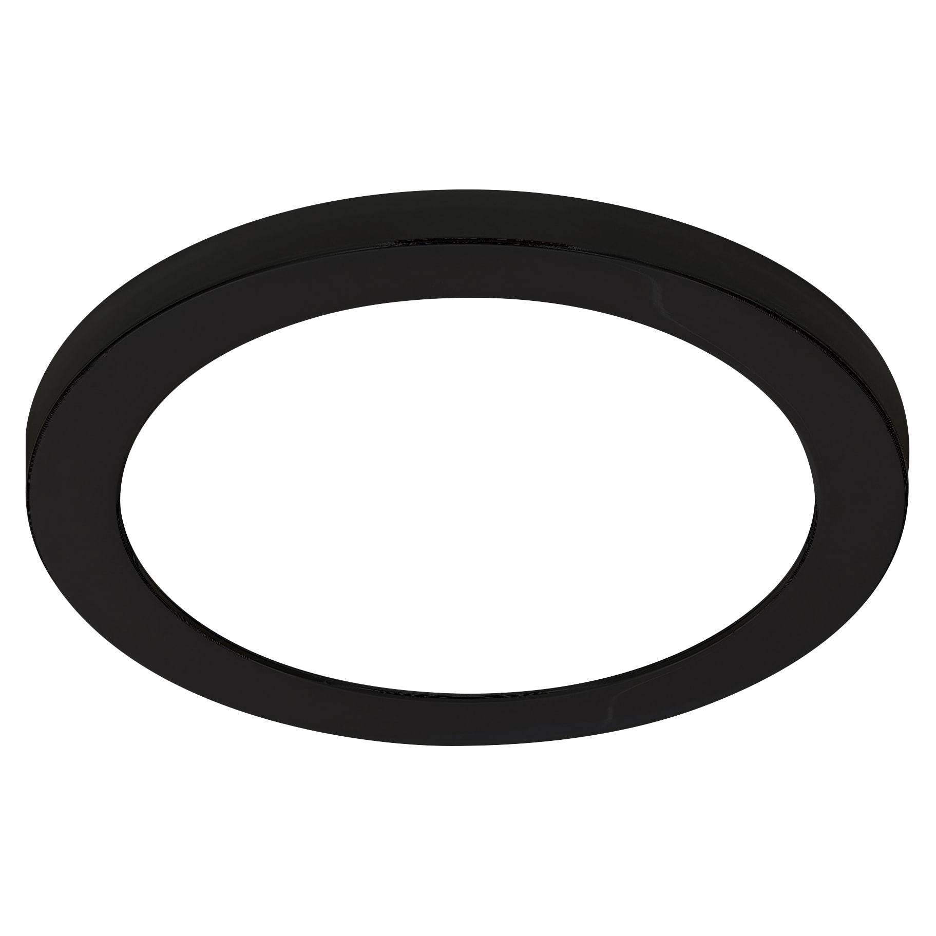Forum Spa Tauri Magnetic Bezel for 18W Flush LED Bathroom Ceiling Light - Satin Black - view 2
