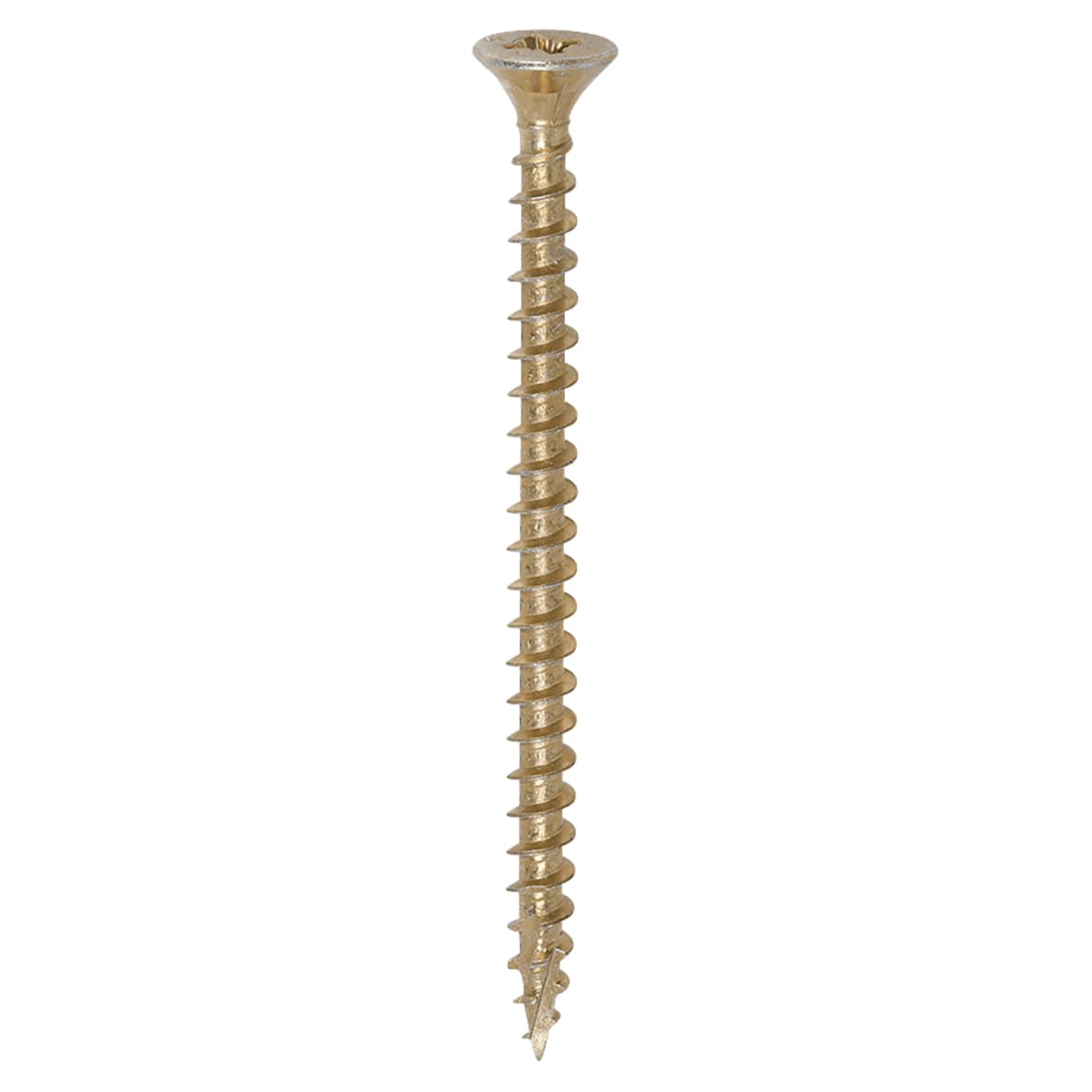 C2 Strong-Fix Pozi Double Countersunk Twin-Cut Wood Screws Tub - 5.0 x 70mm - Pack of 375 - view 2