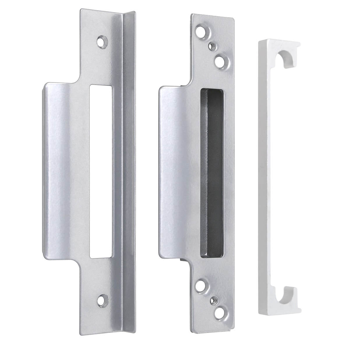 B42SCP/0.5 13mm Rebate Kit to suit Heavy Duty 5 Lever Sashlocks - Satin Chrome - view 2