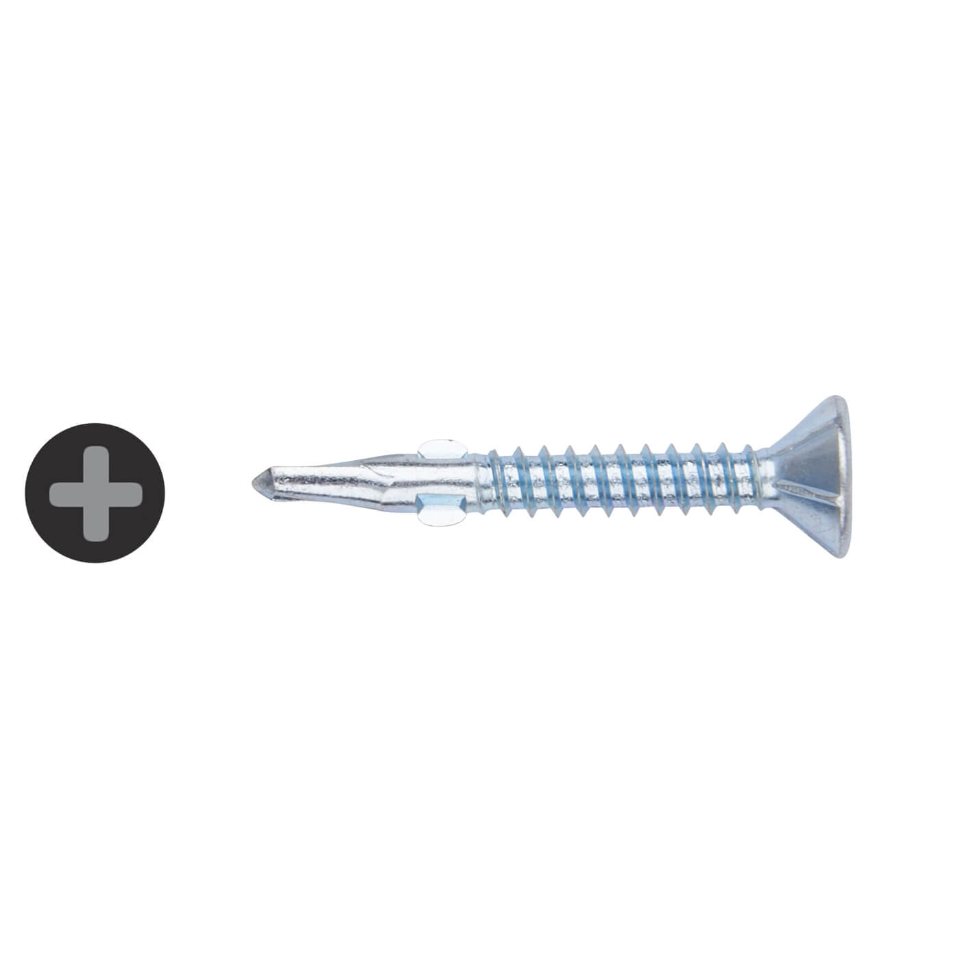 Wing Tip Self Drilling Screw for Light Section Steel - 4.8 x 38mm - Pack of 200 - view 2