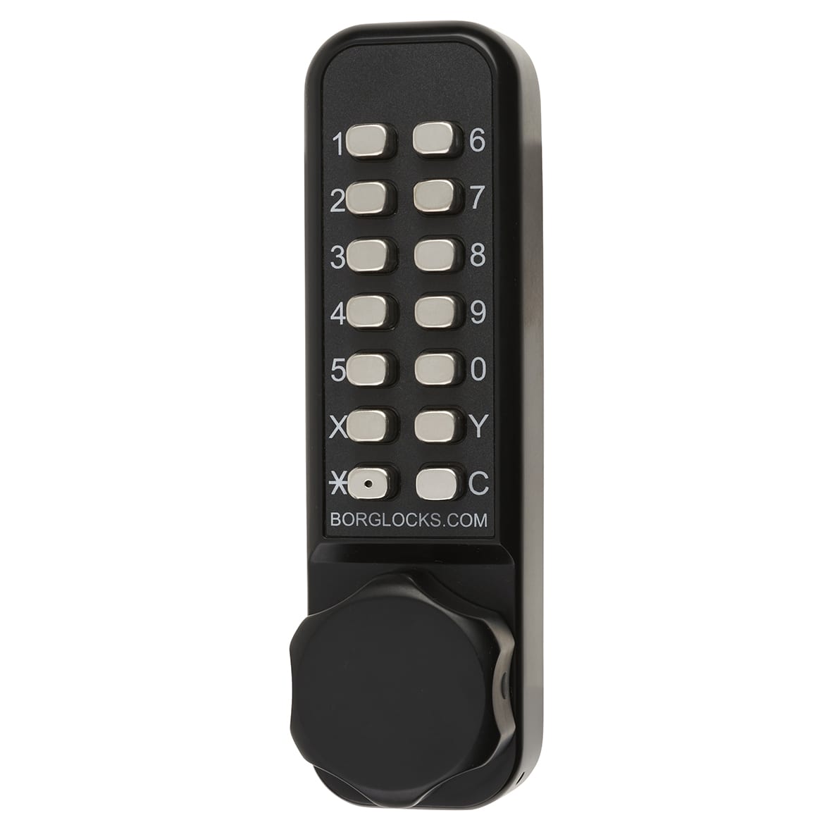 Borg BL2625 Easicode Pro External Marine Grade Push Button Back to Back Code Lock - Black - view 3