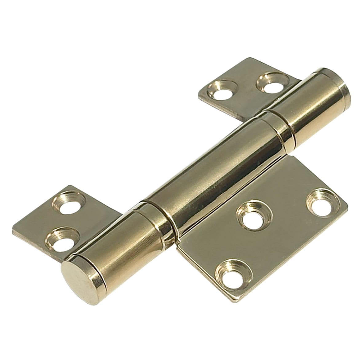Weatherfold 100 Outward Opening Patio Bi-Folding Door Kit - 6 Door - Polished Brass - view 7