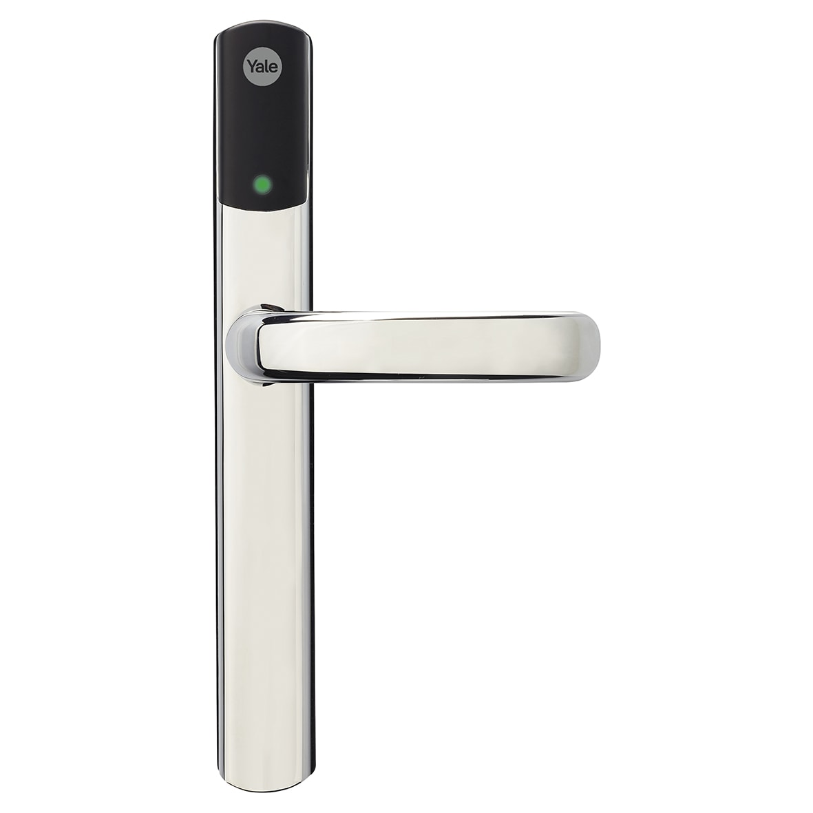 Polished Chrome Conexis L2 Electronic Multipoint Smart Lock Door Handles - SD-L2000-CH - view 2