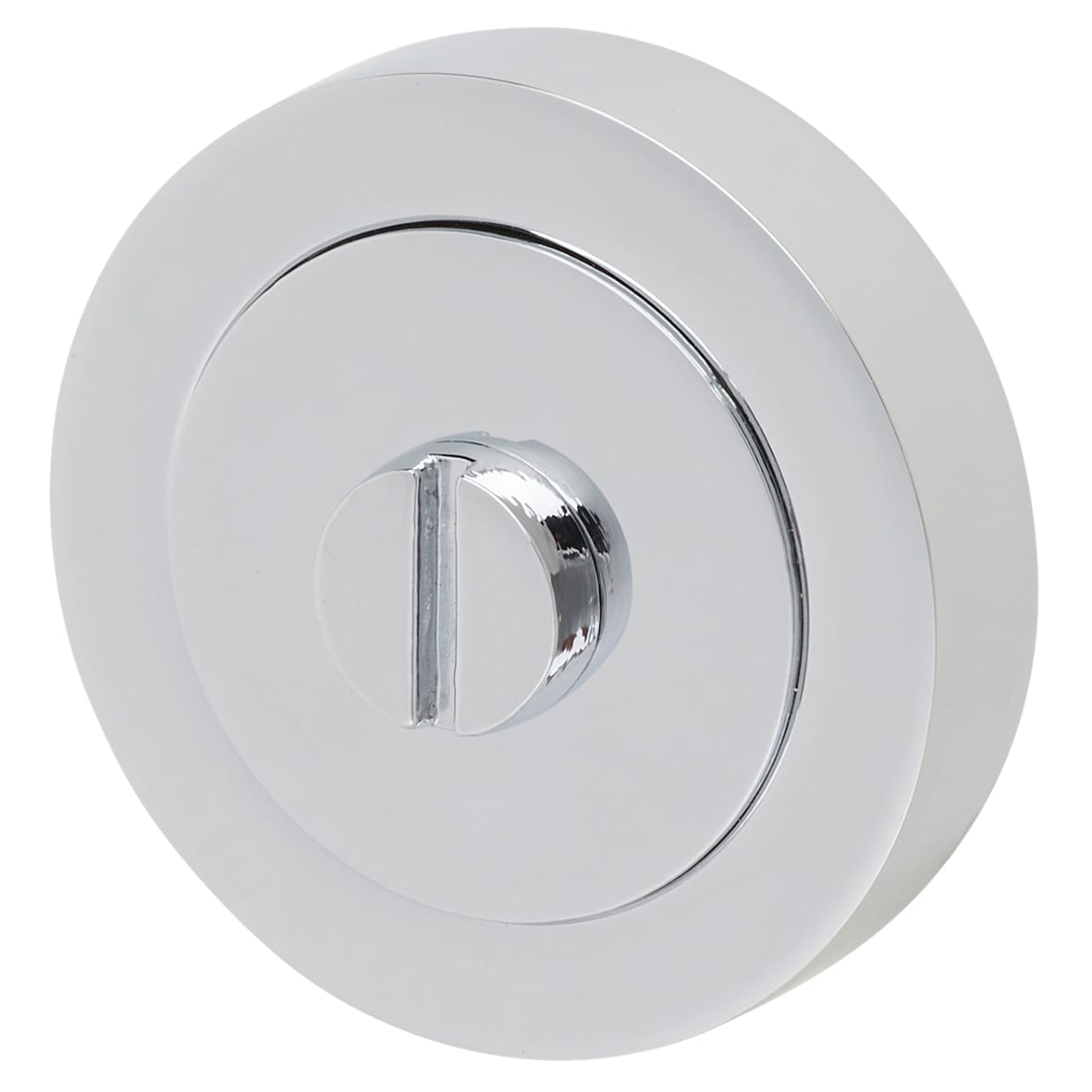 Brass Bathroom Turn & Release & Deadbolt Ultimate Kit - Pol Chrome - view 3