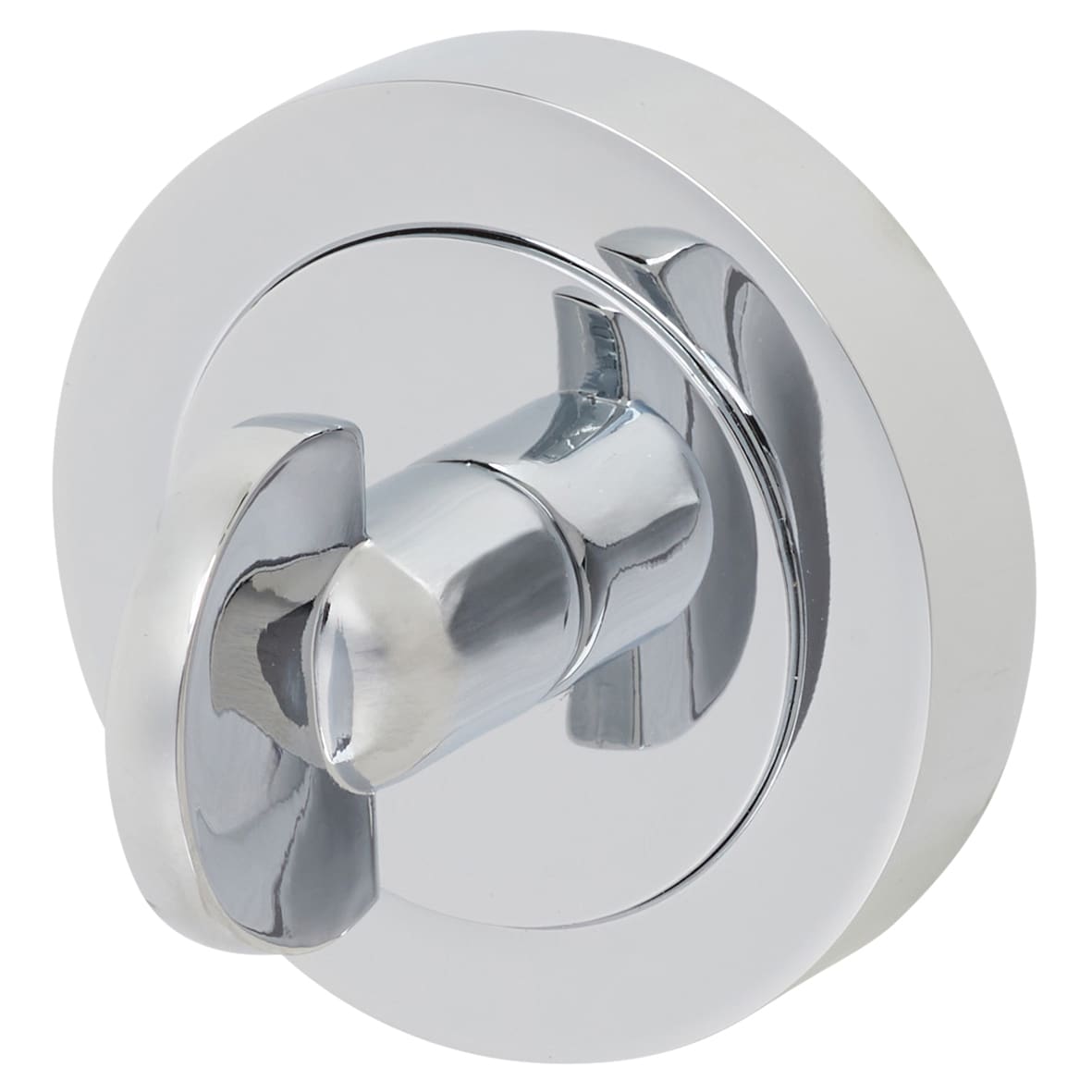 Brass Bathroom Turn & Release & Deadbolt Ultimate Kit - Pol Chrome - view 4