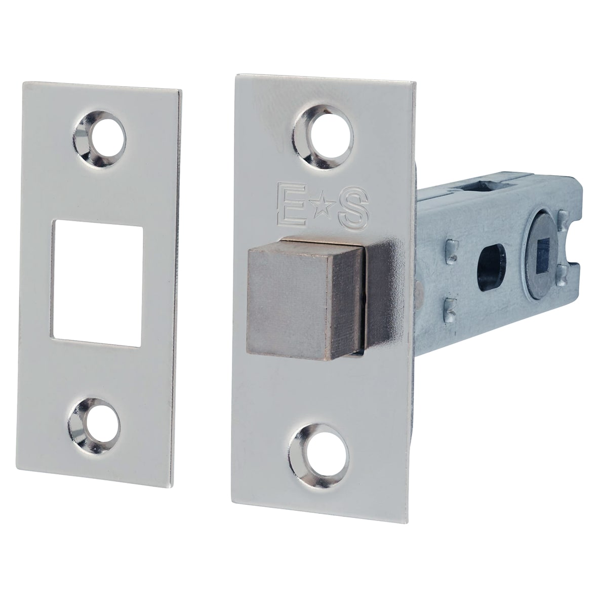 Brass Bathroom Turn & Release & Deadbolt Ultimate Kit - Pol Chrome - view 5