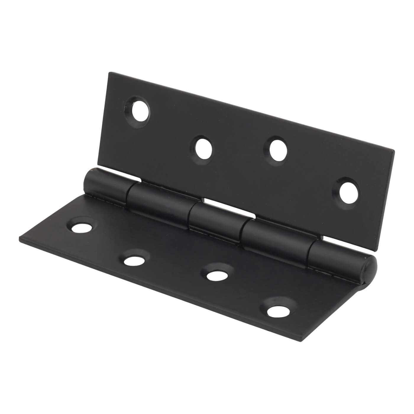 Butt Door Hinge - 102 x 72 x 2mm - Black Epoxy Coated - Pair - view 3