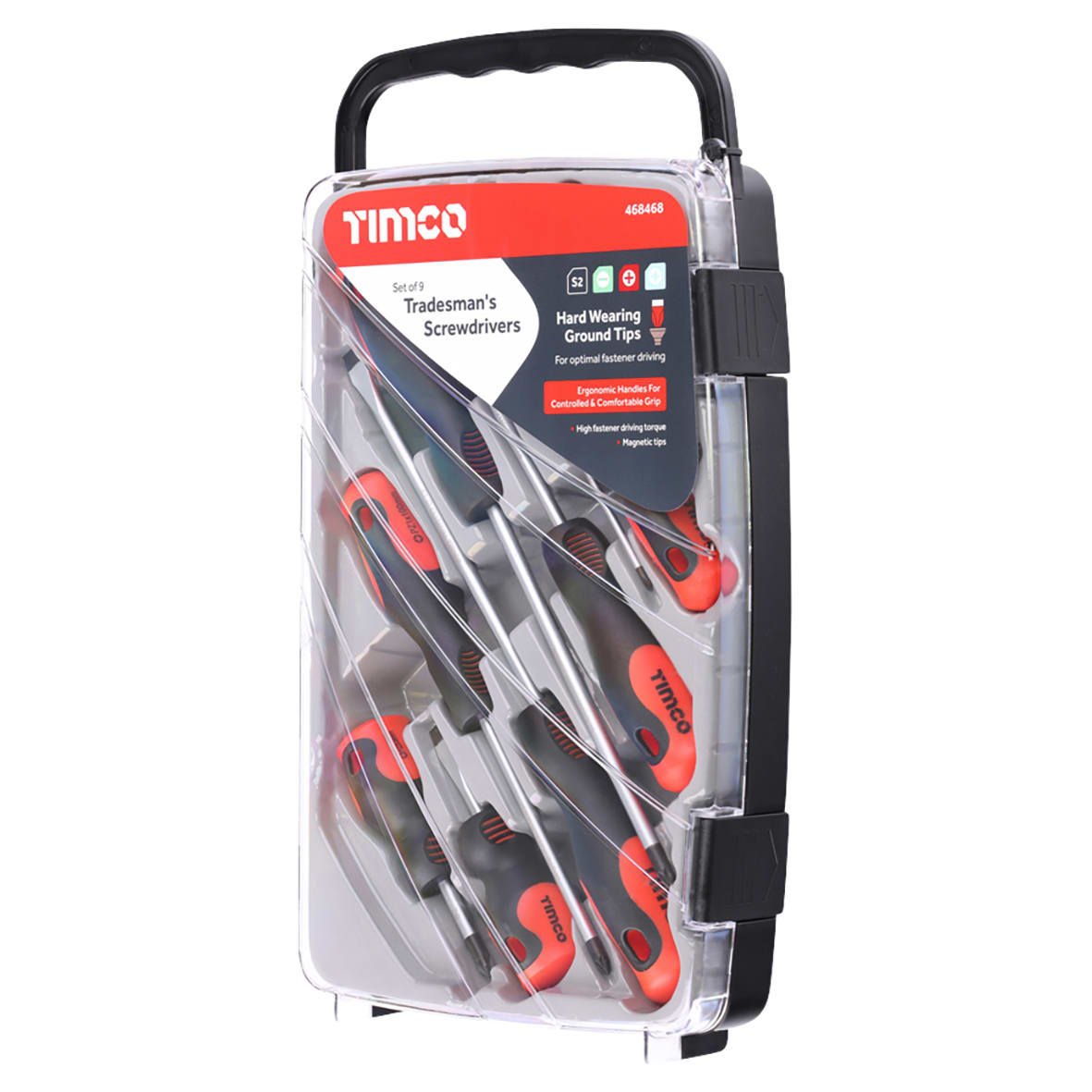 Tradesman's Screwdriver Set - 9 Pieces - view 3