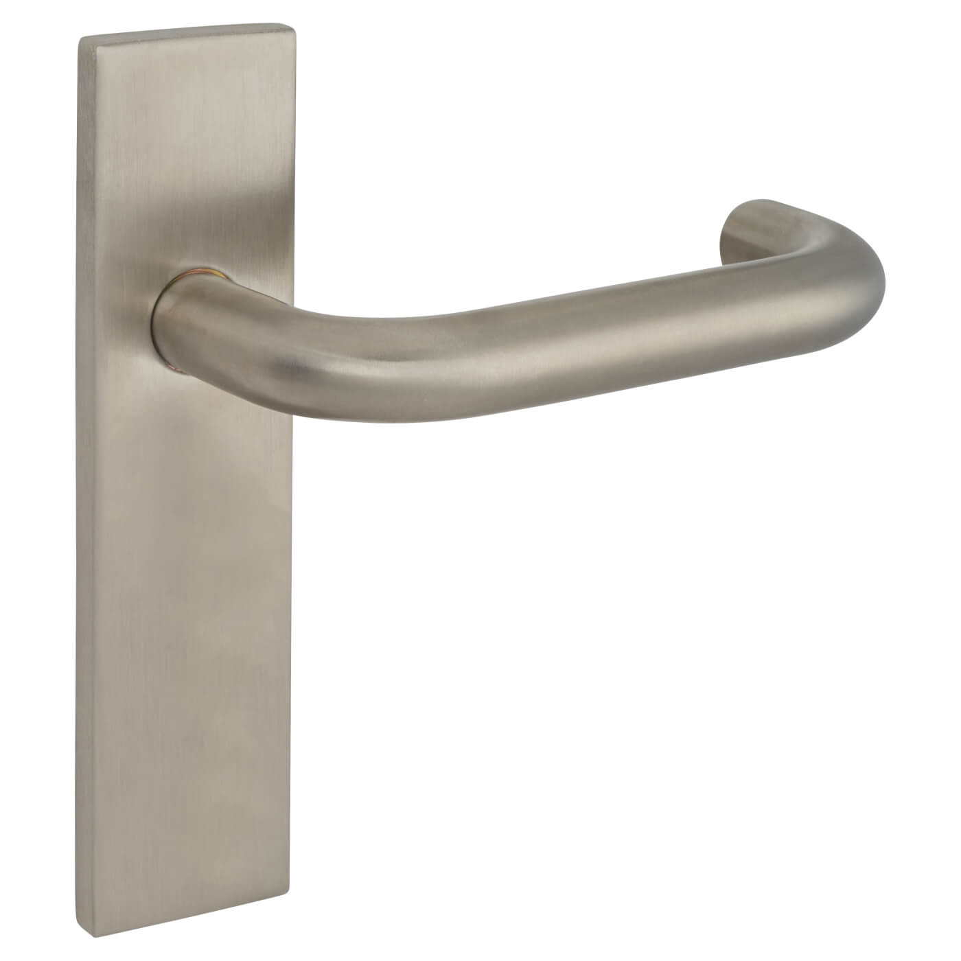 Satin Stainless Steel 19mm Return to Door Latch Door Handles - Square - 170 x 45mm - view 3