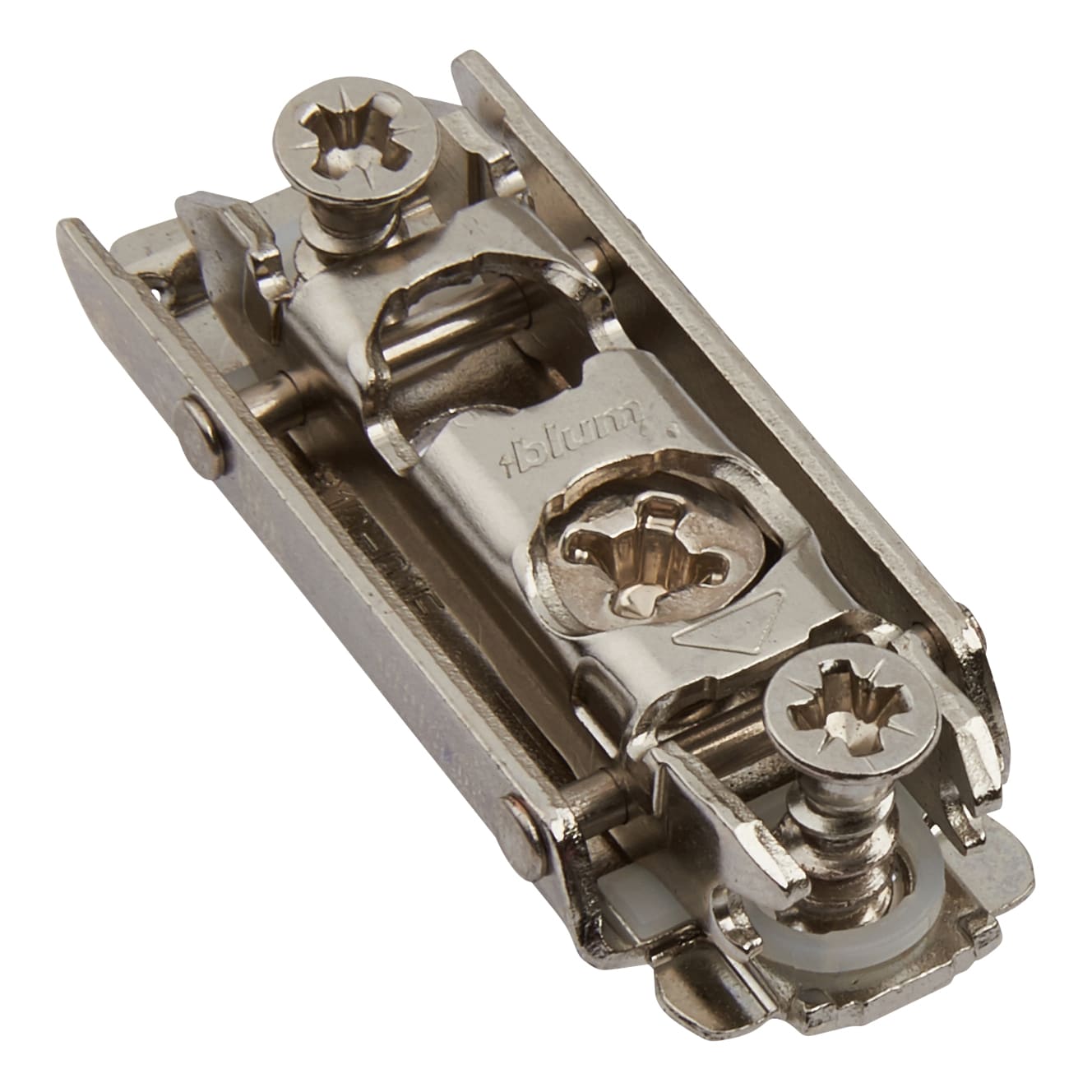 CLIP Expando Cabinet Mounting Plate - 0mm Spacing - Nickel Plated - Pair - view 3