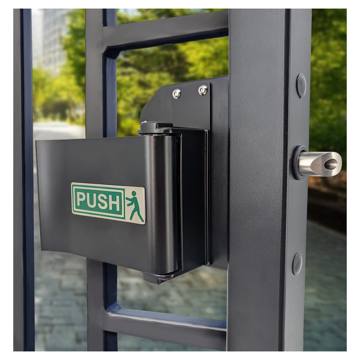 Borg BL3080 External Marine Grade Easicode Pro Push Button Code Lock - Right Hand - Black - view 5