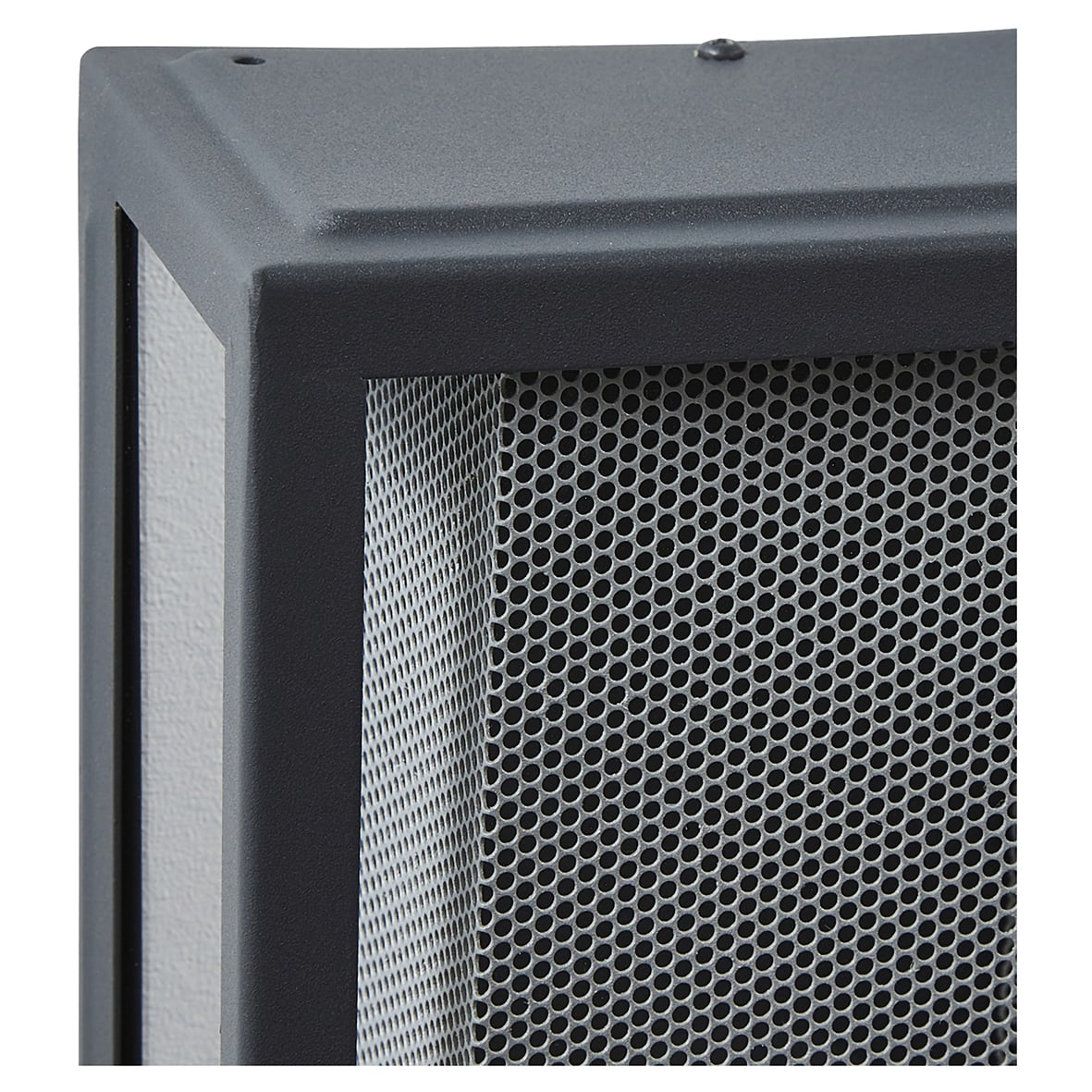 Forum Zink Cuba Outdoor Wall Lantern Light - IP44 - Anthracite with Silver Mesh Insert - view 4