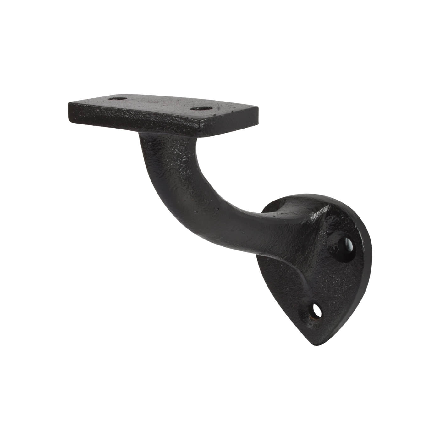 Handrail Bracket - 60mm Projection - Black Antique Iron - view 2