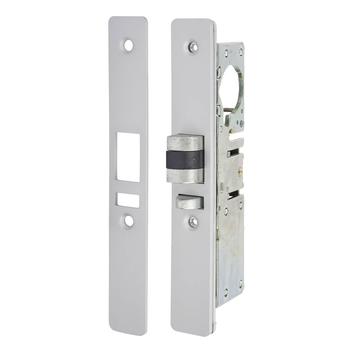 ANSI Deadlatch - 25mm Backset - Right Hand - Satin Stainless Steel - view 2