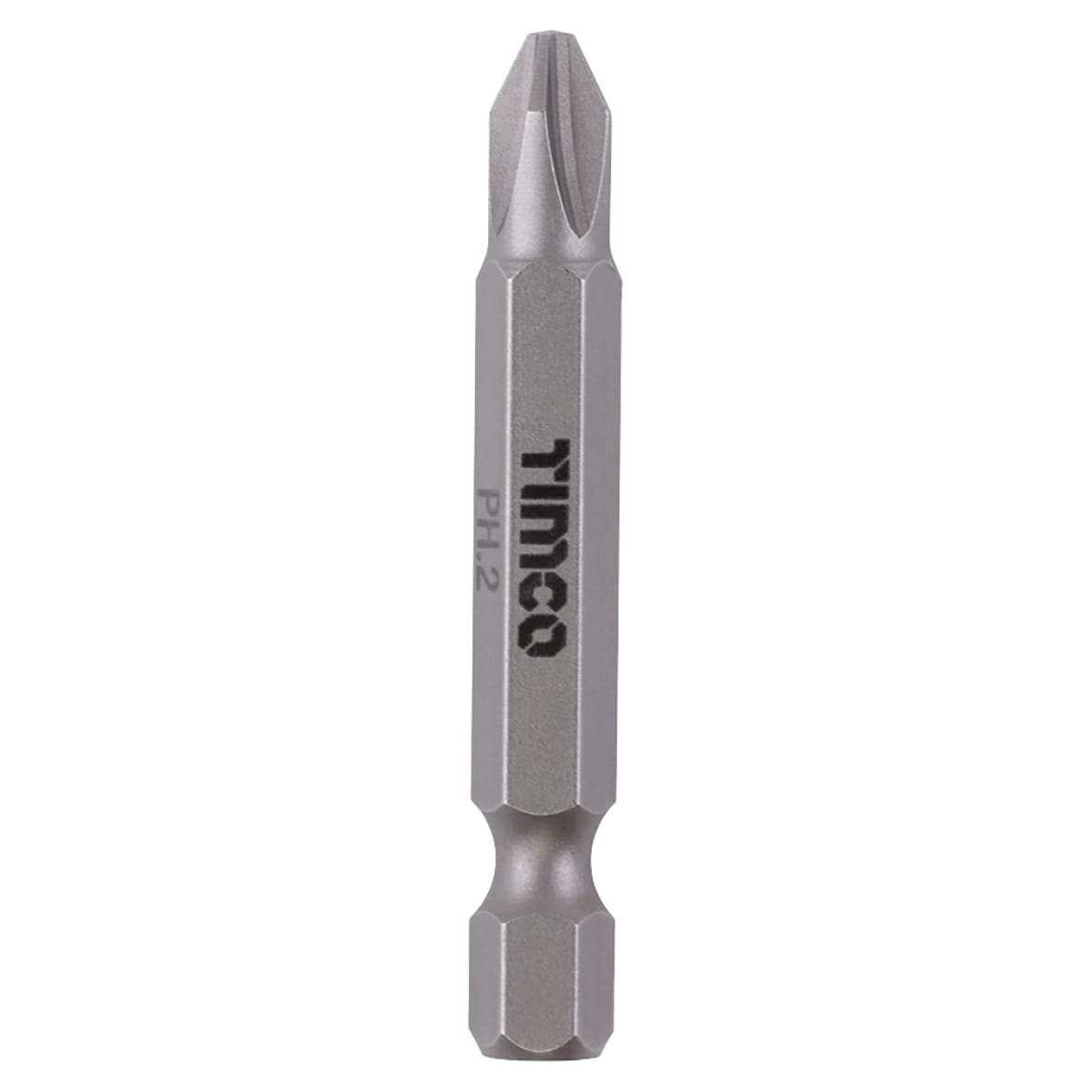 Steel Driver Bits - Phillips - - 50mm Length - Pack of 5 - view 2