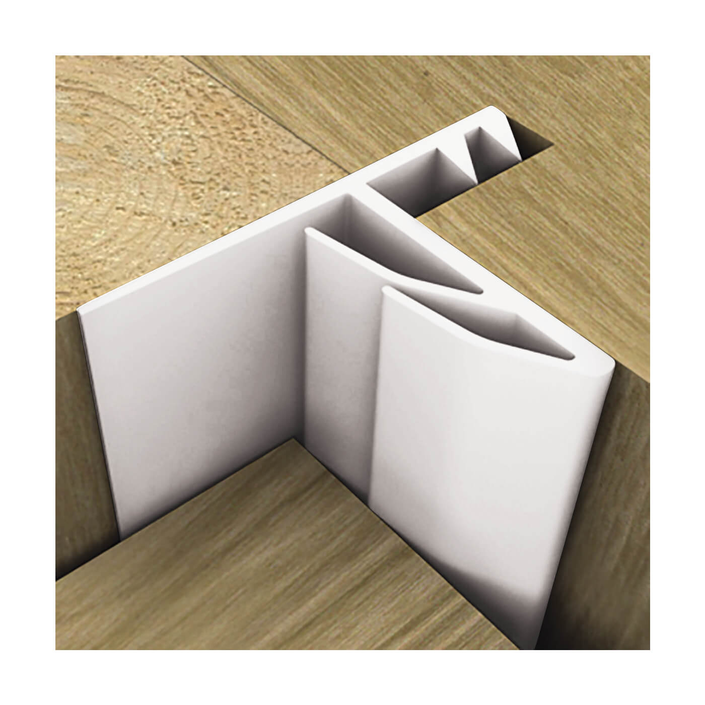 710FR Perimeter Seal - 2100mm Length - White - Pack of 5 - view 2