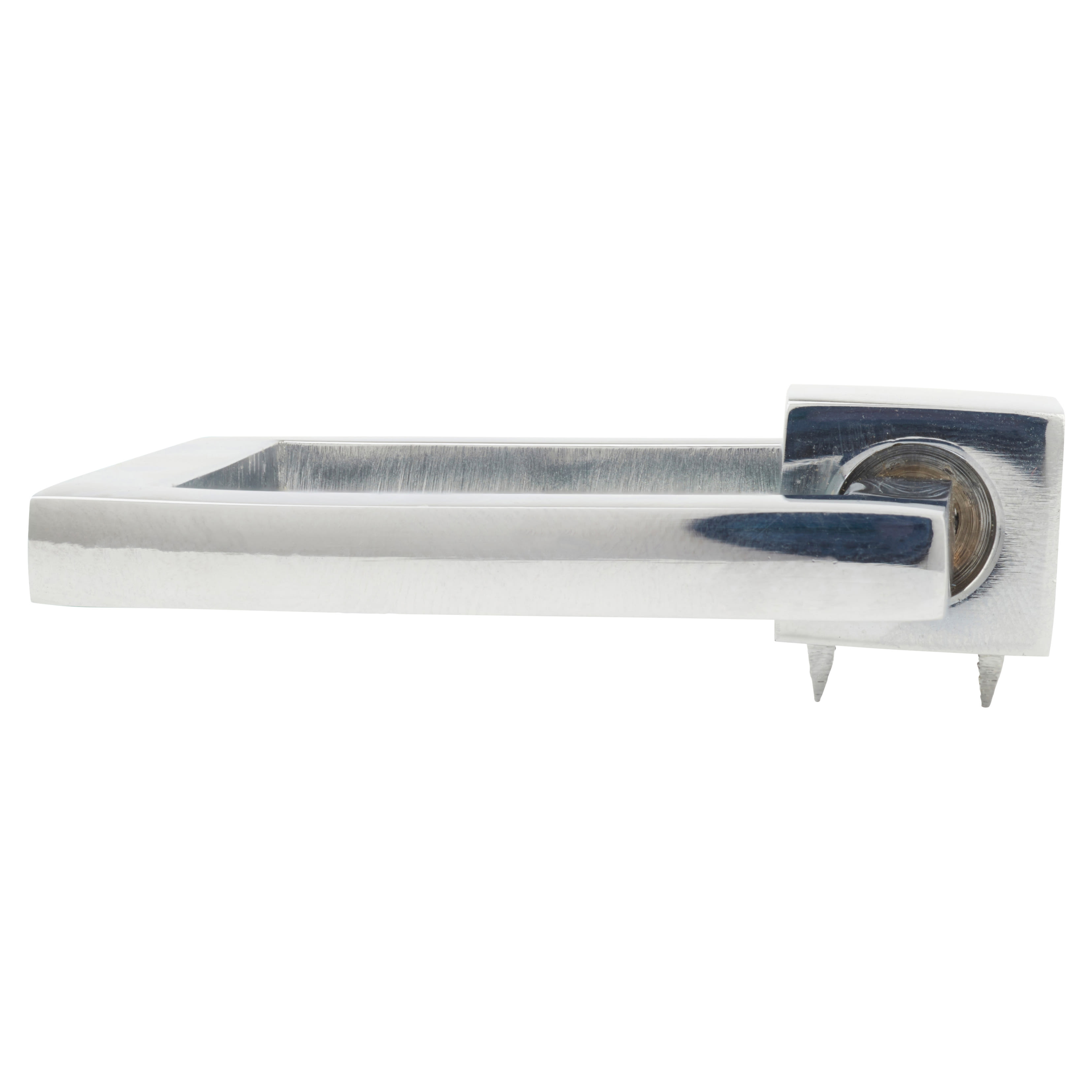 Marcus Square Ring Cabinet Drop Handle - 50 x 55mm - Polished Chrome - view 2
