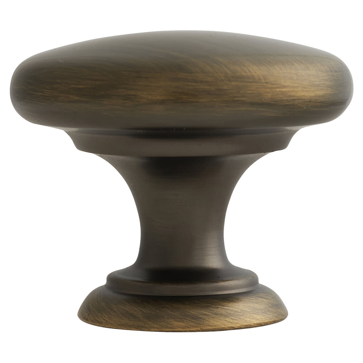 Crofts & Assinder Monmouth Round Cabinet Knob - 38mm Diameter - American Bronze - view 2