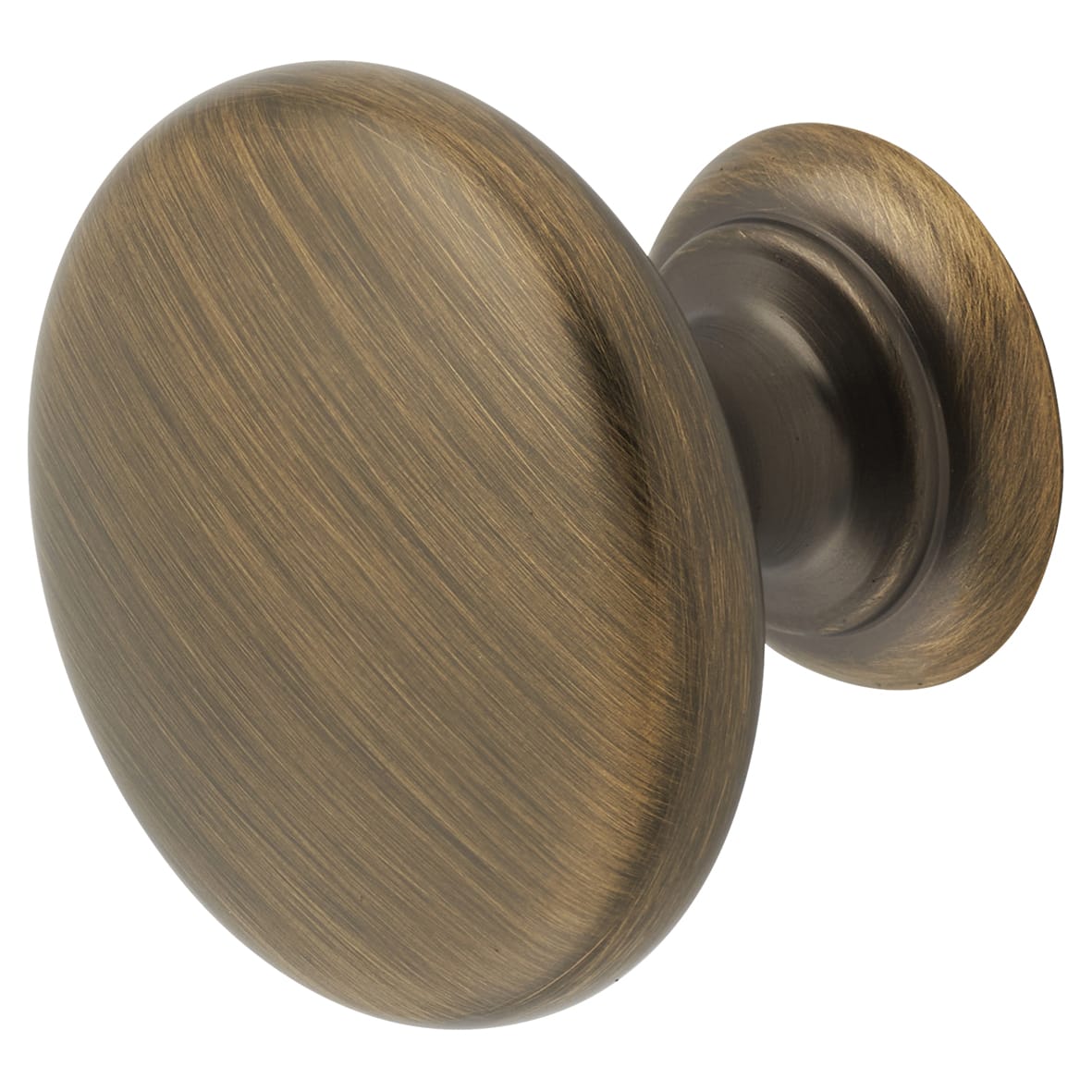 Crofts & Assinder Monmouth Round Cabinet Knob - 38mm Diameter - American Bronze - view 3