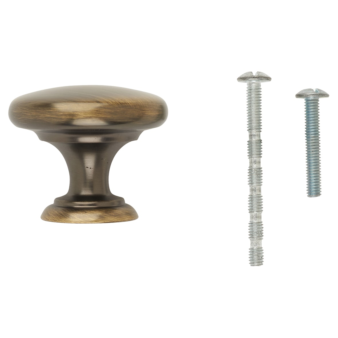 Crofts & Assinder Monmouth Round Cabinet Knob - 38mm Diameter - American Bronze - view 4