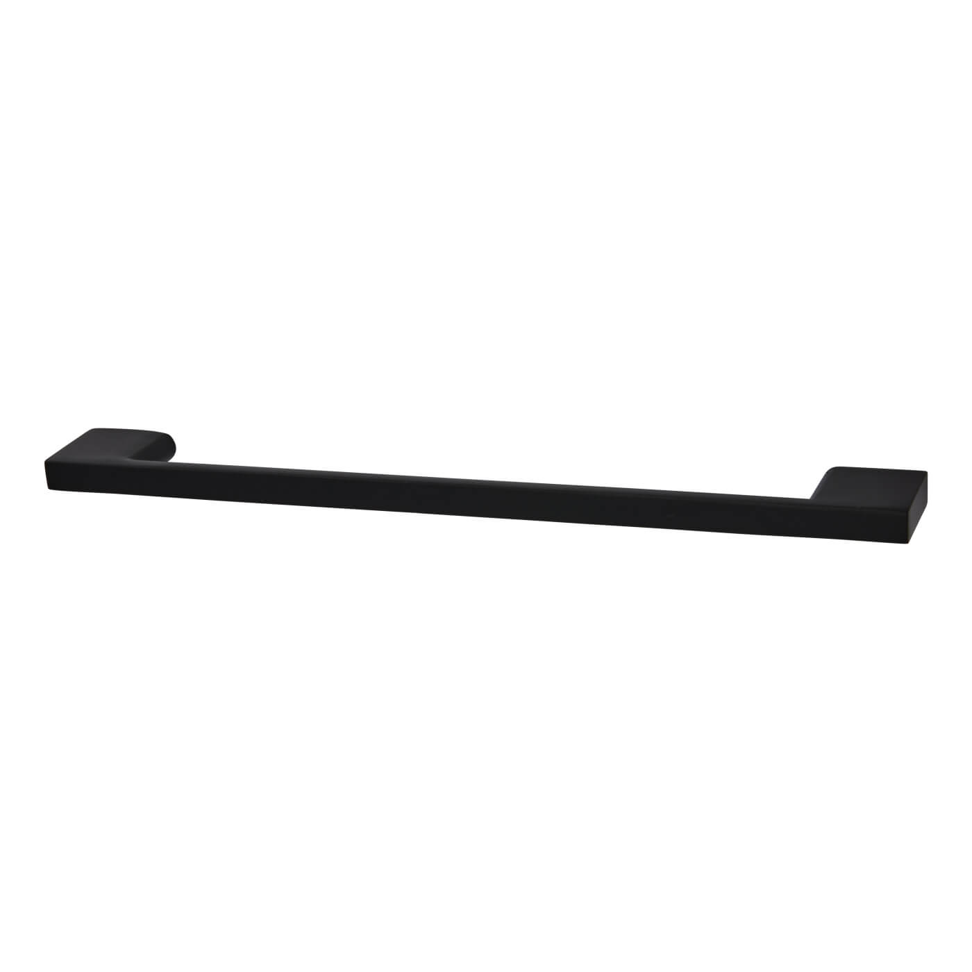 9mm Slim D-Bar Cabinet Pull Handle - 192mm Centres - Black - view 2