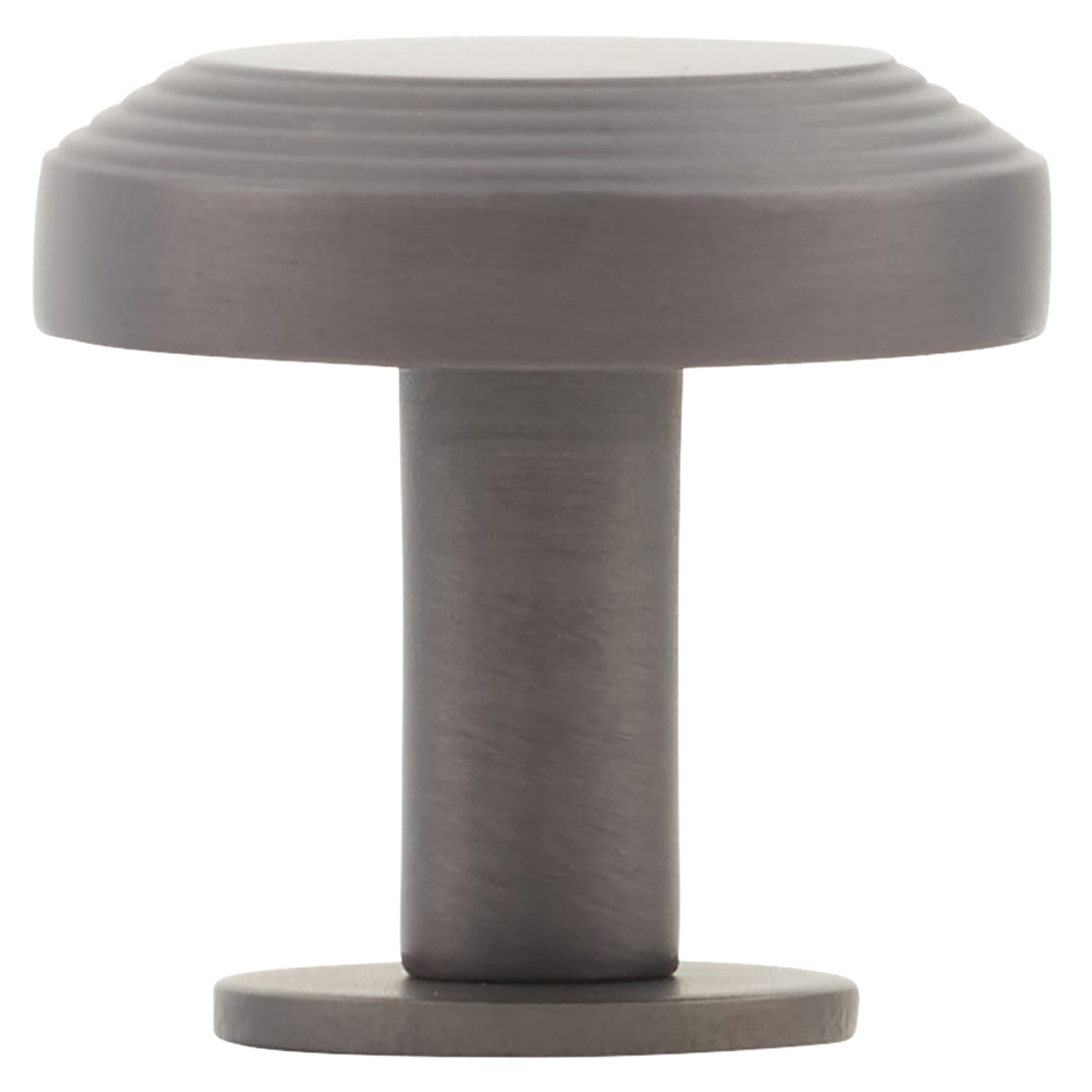 Marcus Ridge Round Cabinet Knob - 32mm Diameter - Matt Bronze - view 2