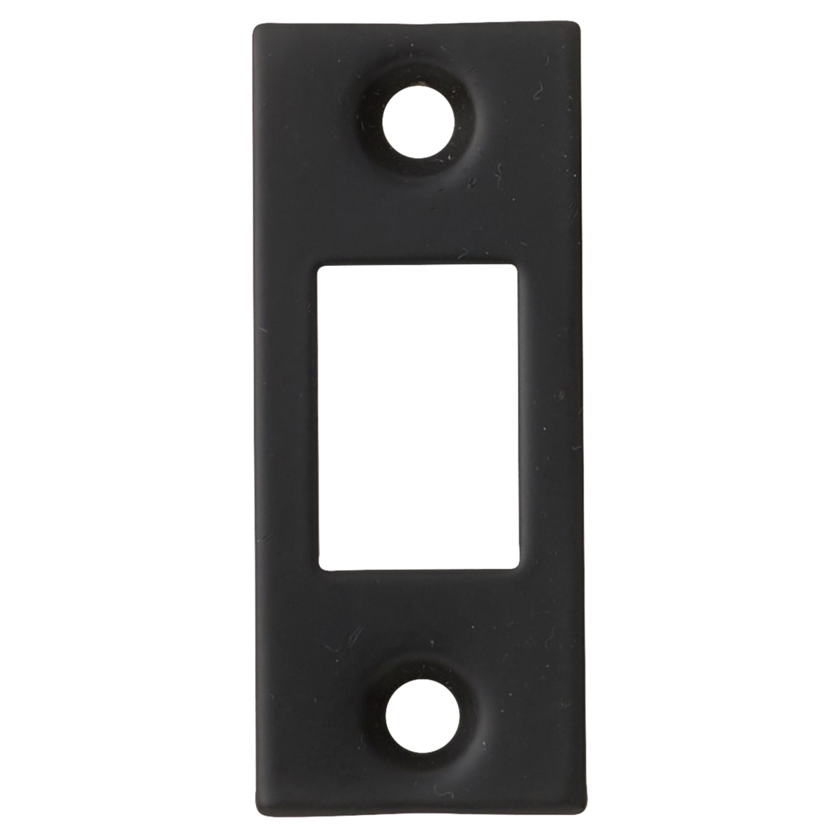 5mm Bolt Through Tubular Bathroom Deadbolt - 76mm Case - 57mm Backset - Square - Matt Black - view 2