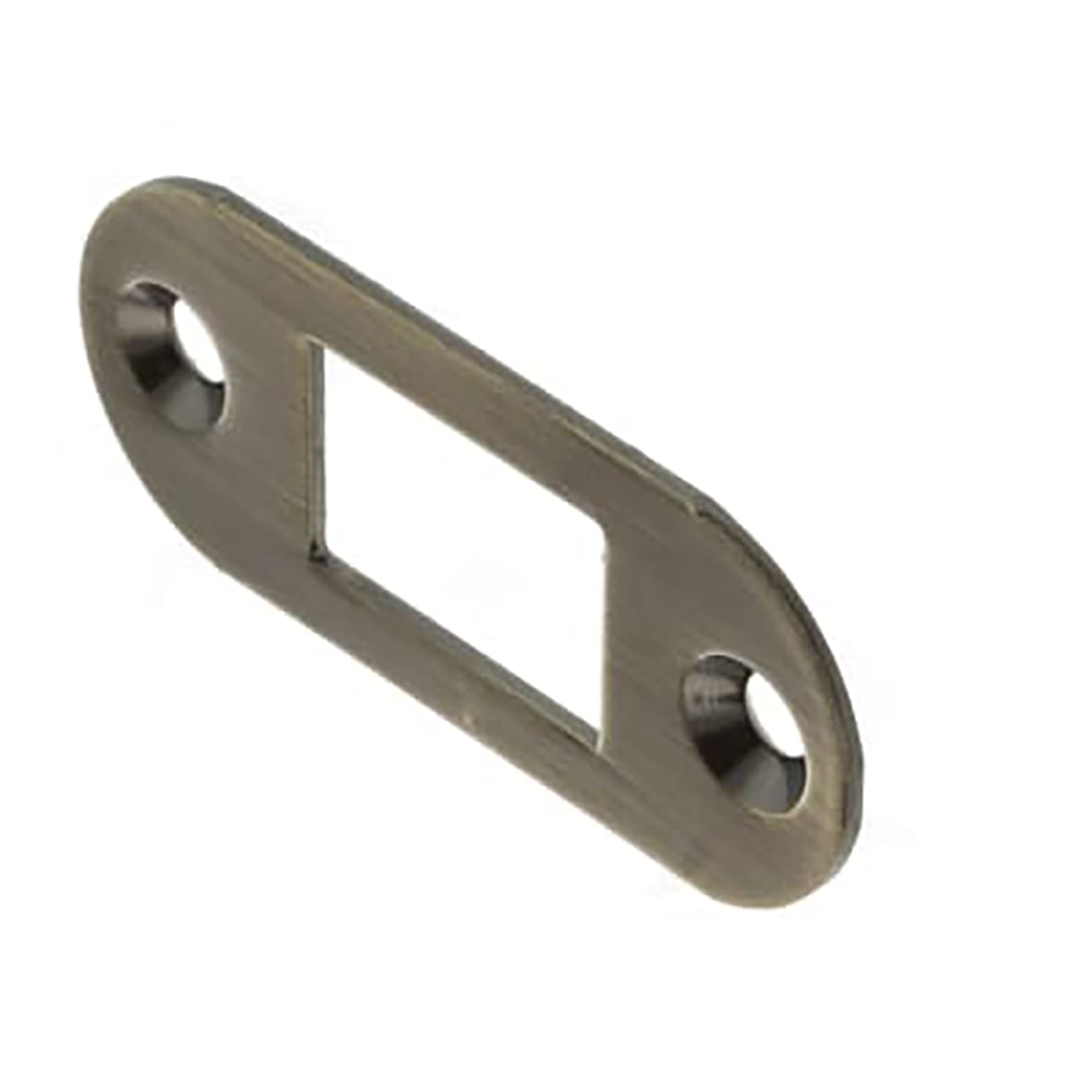 Fire-Rated Bolt Through Tubular Bathroom Deadbolt - 65mm Case - 45mm Backset - Radius - Ant Brass - view 3