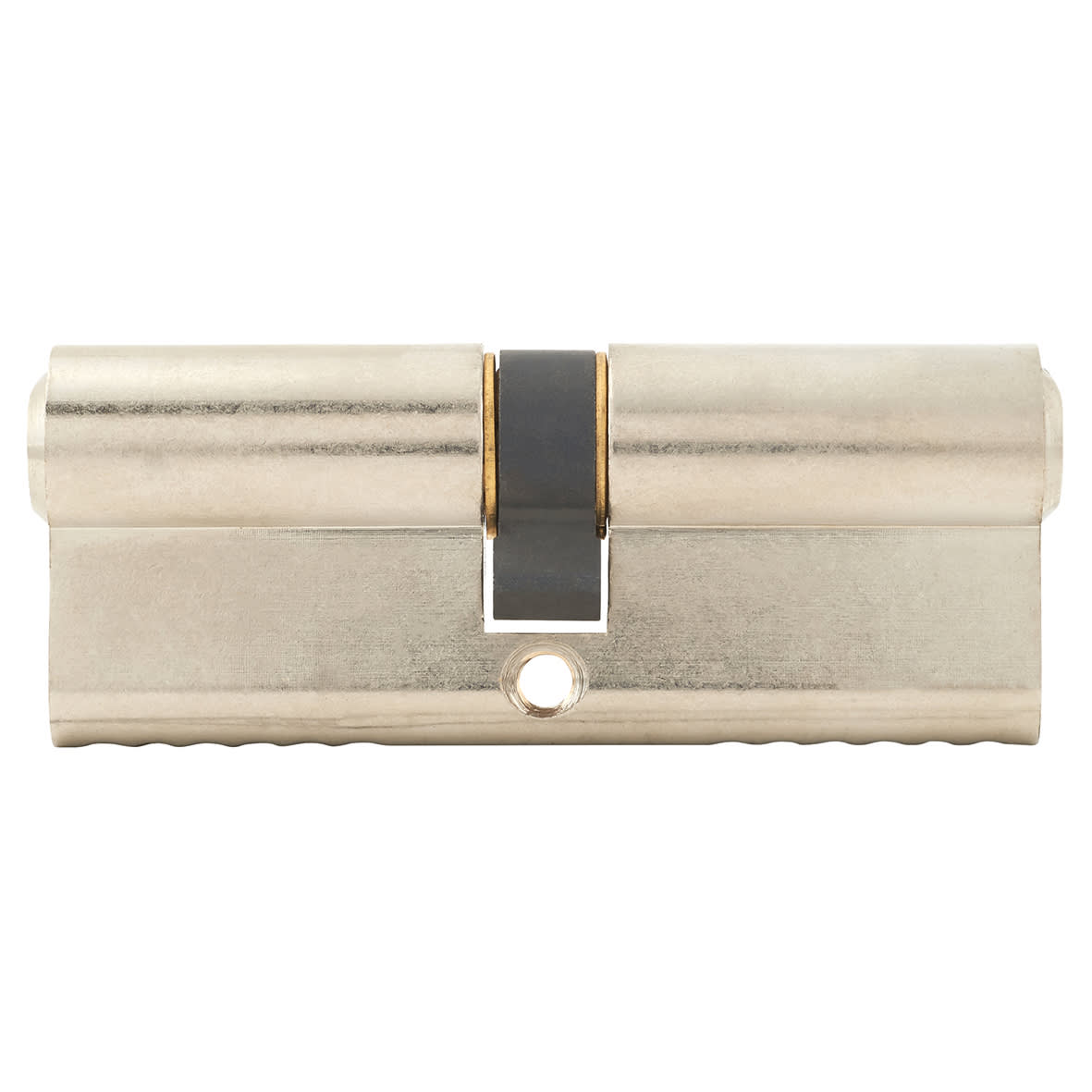 6 Pin 80mm Euro Double Cylinder - 40 + 40mm - Satin Nickel - Keyed to Differ - view 2