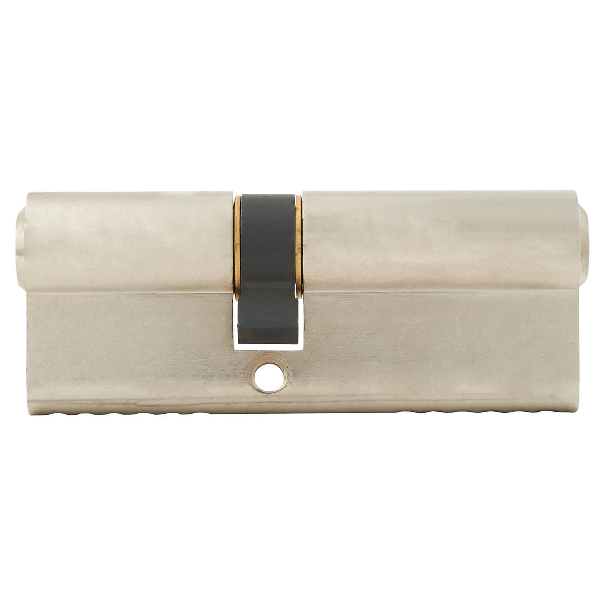 6 Pin 80mm Euro Double Cylinder - 35 + 45mm - Satin Nickel - Keyed to Differ - view 2