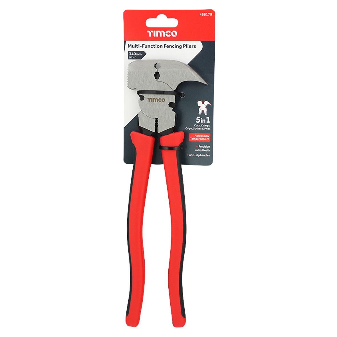 13 1/2"/ 340mm Multi-Functional Fencing Pliers - view 2