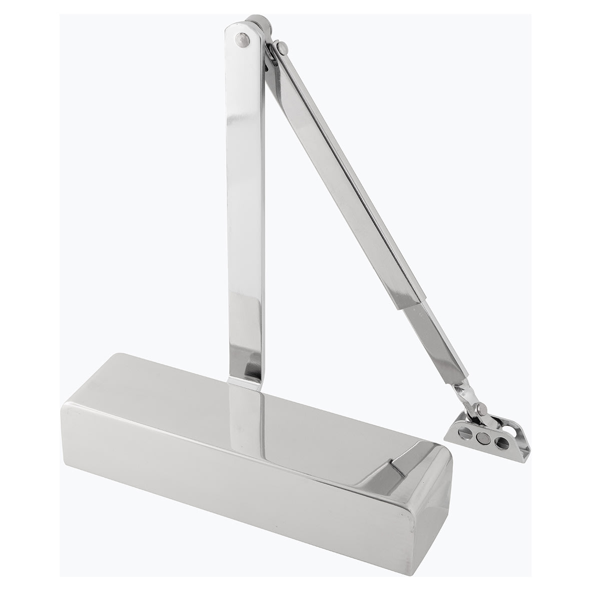 93 Series Overhead Fire Door Closer - Power Size 2-4 - Push/Pull Mounting - Polished Chrome - view 3