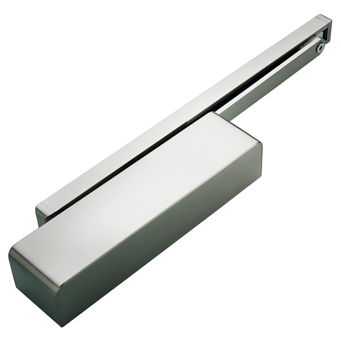 2320B.T.S.SES Cam Action Overhead Fire Door Closer - Size 2-4 - Pull Side Mount - Silver Softline Cover - view 3