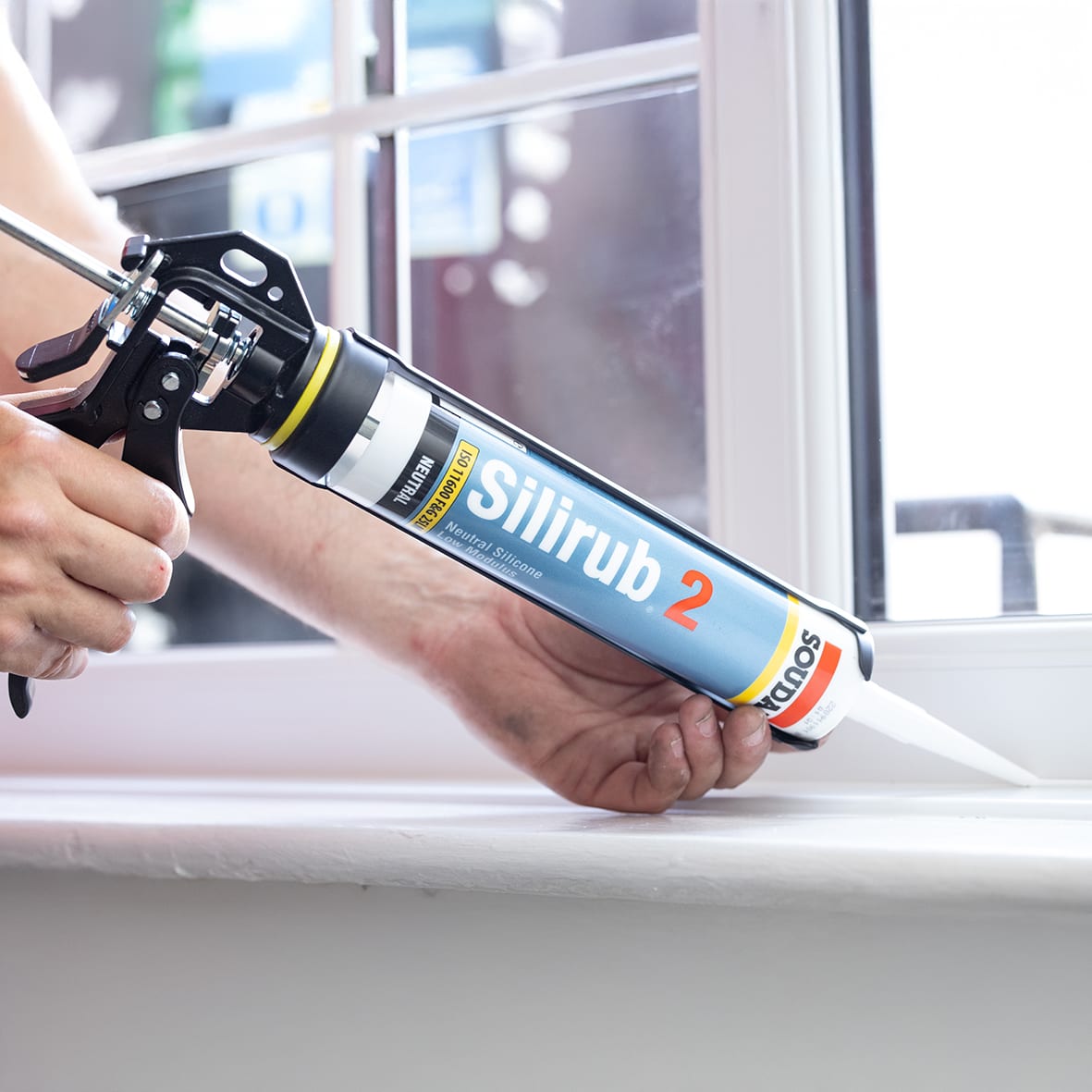 Silirub 2 Neutral Silicone Sealant - 300ml - White - view 5