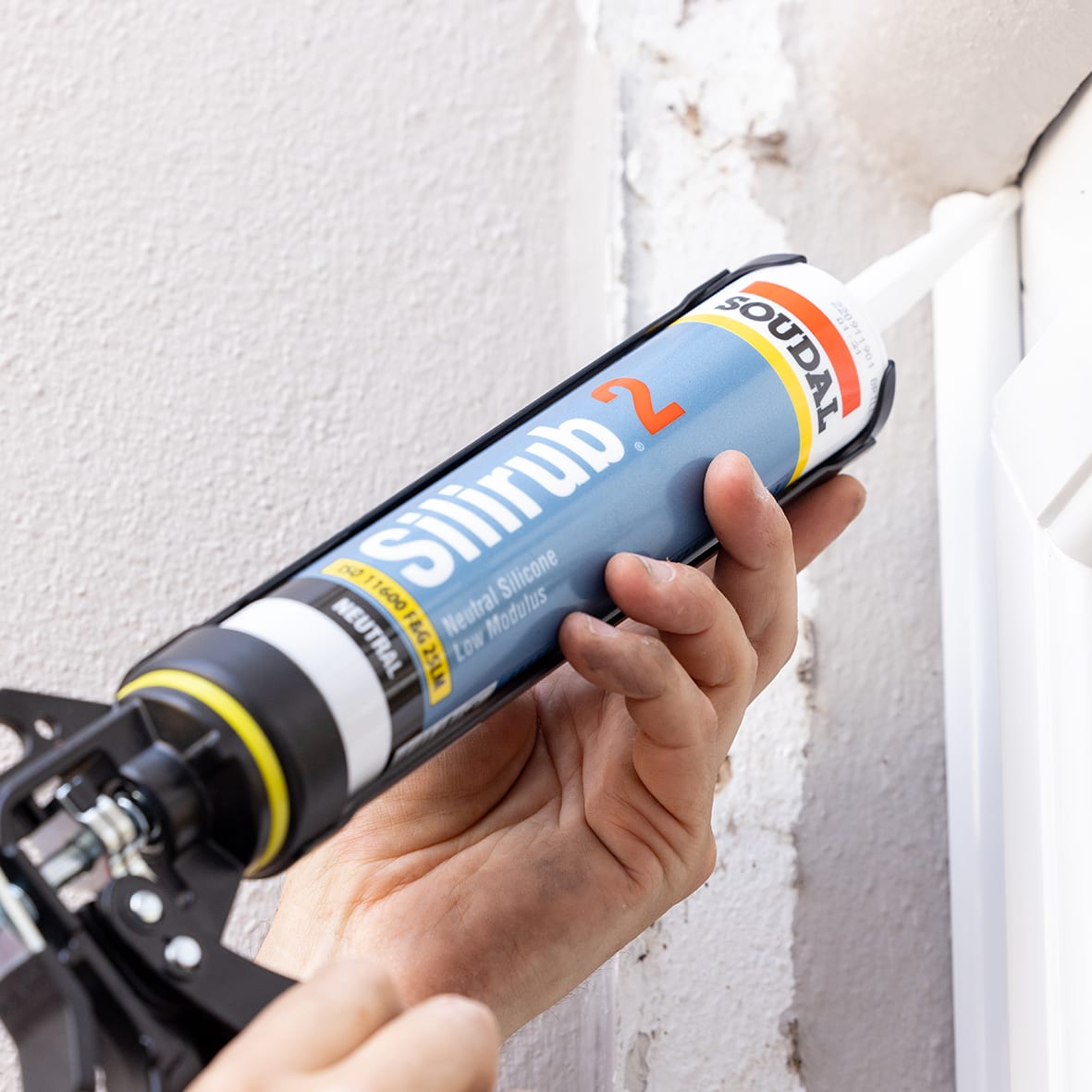 Silirub 2 Neutral Silicone Sealant - 300ml - White - view 6