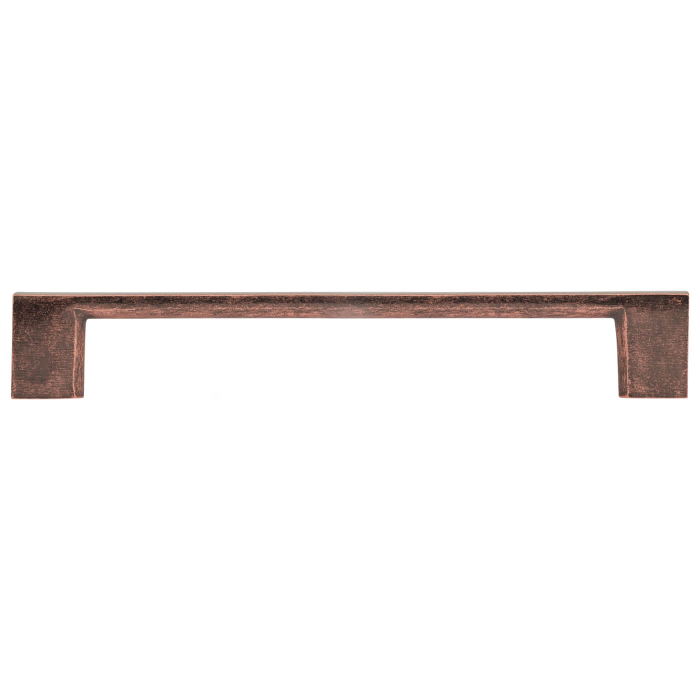 9mm Slim D-Bar Cabinet Pull Handle - 192mm Centres - Antique Copper - view 3